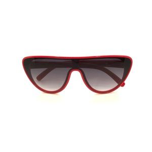 Seeing Visions Aviator Sunglasses- Red Frame